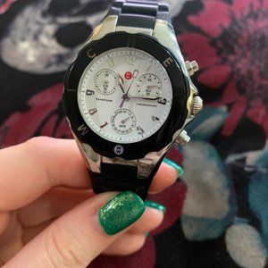 Brand New Michele Tahitian Black Jelly Watch
